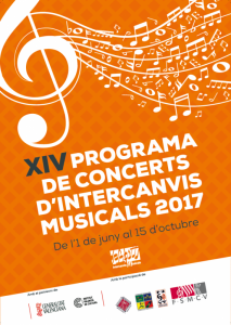 XVI PROGRAMA DE CONCERTS D'INTERCANVIS MUSICALS @ Auditori Municipal